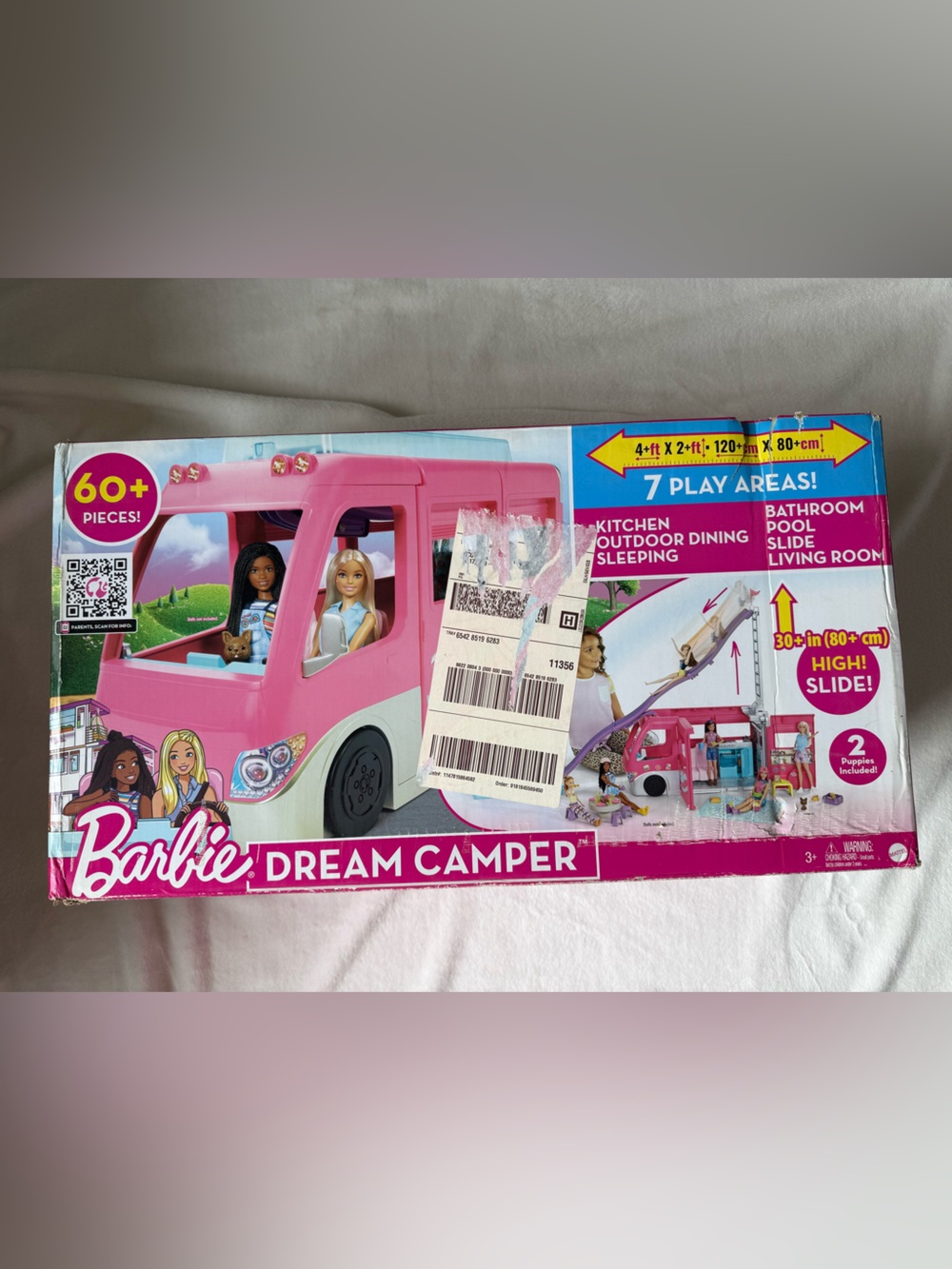 Barbie Dream Camper Playset & Camping Accessories BRAND NEW IN BOX
